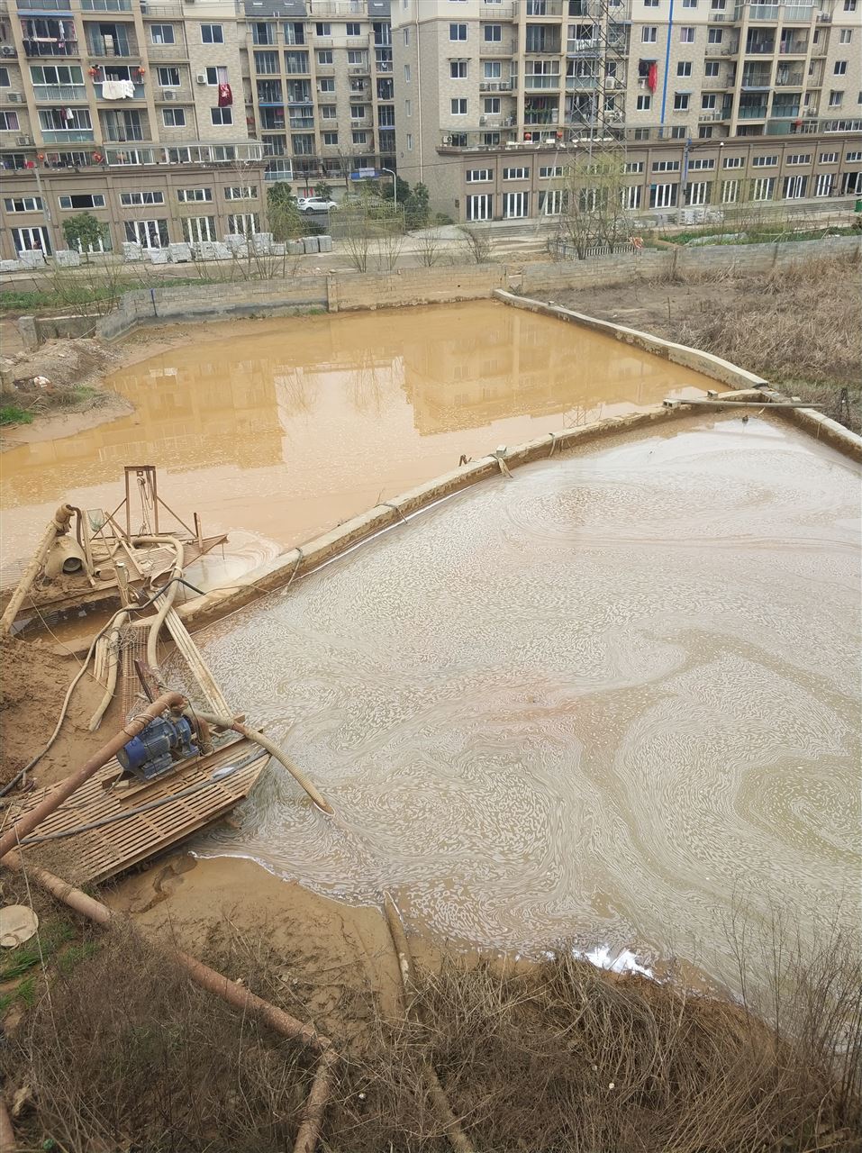 湟源沉淀池淤泥清理-厂区废水池淤泥清淤